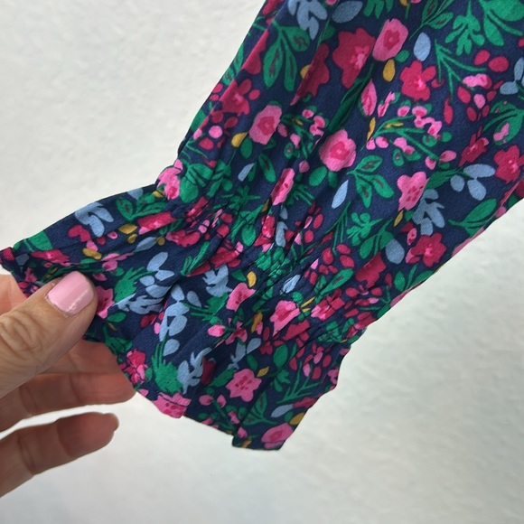 New nwt J. Crew Crewcuts floral long sleeve dress - Picture 7 of 9